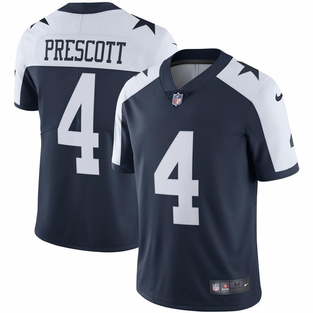 Nike Dak Prescott Dallas Cowboys Alternate Vapor Limited Jersey Navy