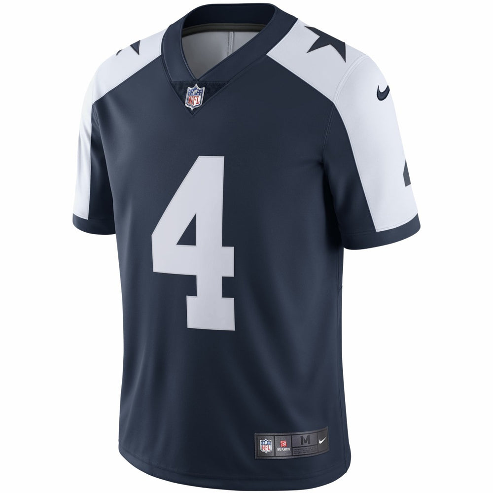 Nike Dak Prescott Dallas Cowboys Alternate Vapor Limited Jersey Navy