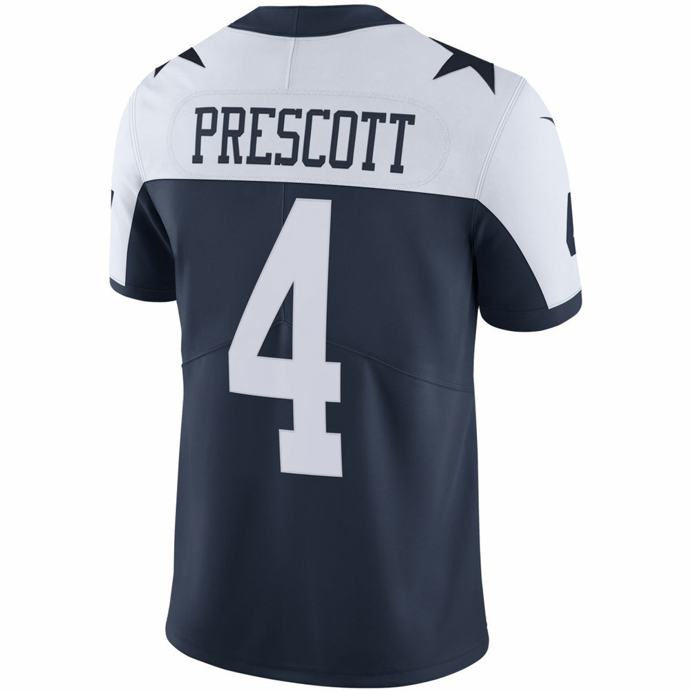 Nike Dak Prescott Dallas Cowboys Alternate Vapor Limited Jersey Navy