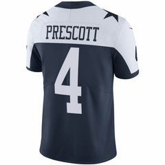 Nike Dak Prescott Dallas Cowboys Alternate Vapor Limited Jersey Navy