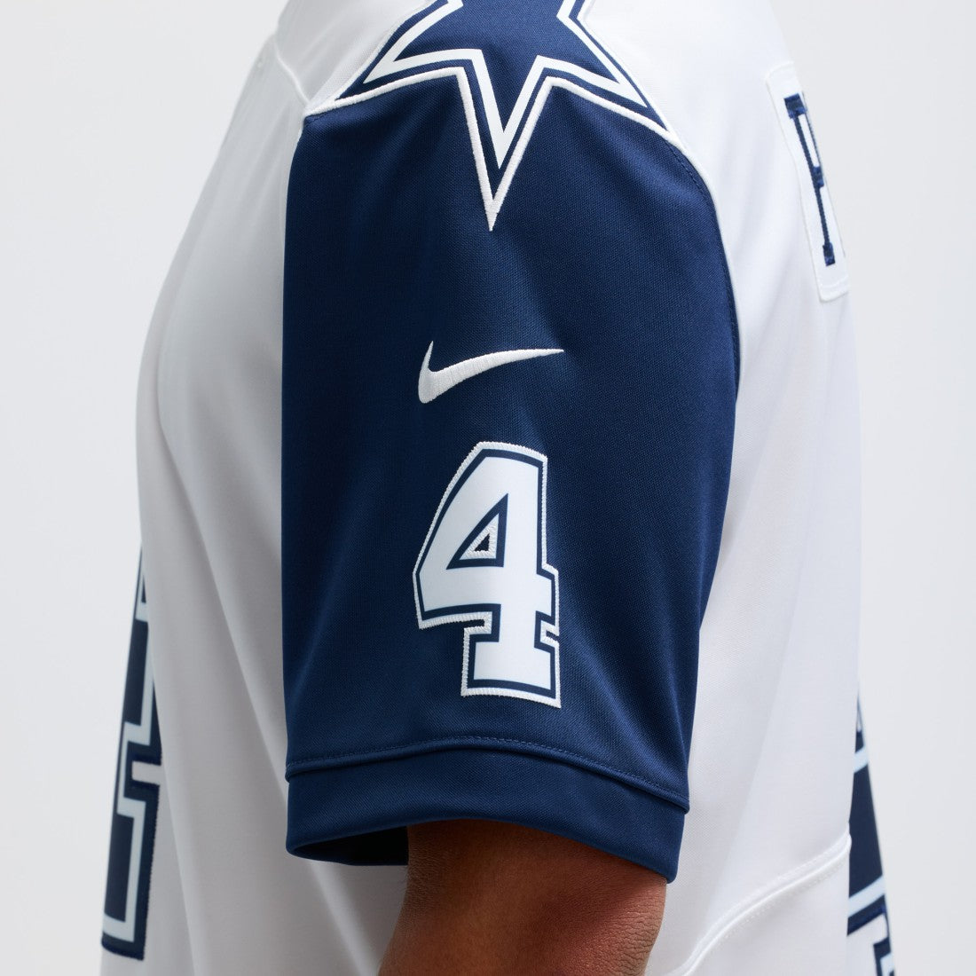 Nike Dak Prescott Dallas Cowboys Color Rush Vapor Limited Jersey White