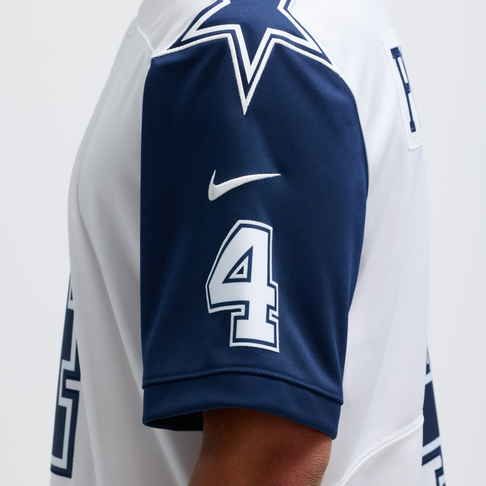 Nike Dak Prescott Dallas Cowboys Color Rush Vapor Limited Jersey White