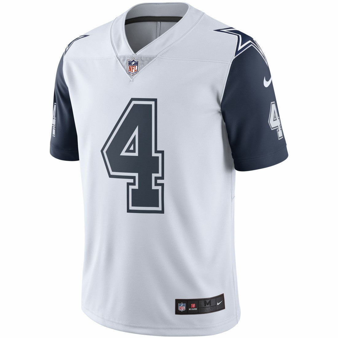 Nike Dak Prescott Dallas Cowboys Color Rush Vapor Limited Jersey White