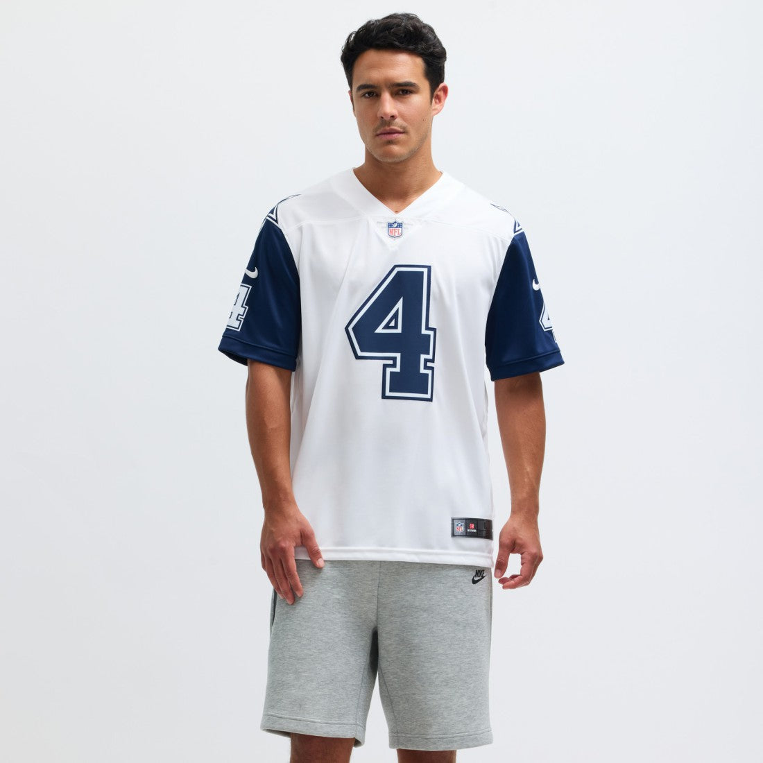Nike Dak Prescott Dallas Cowboys Color Rush Vapor Limited Jersey White
