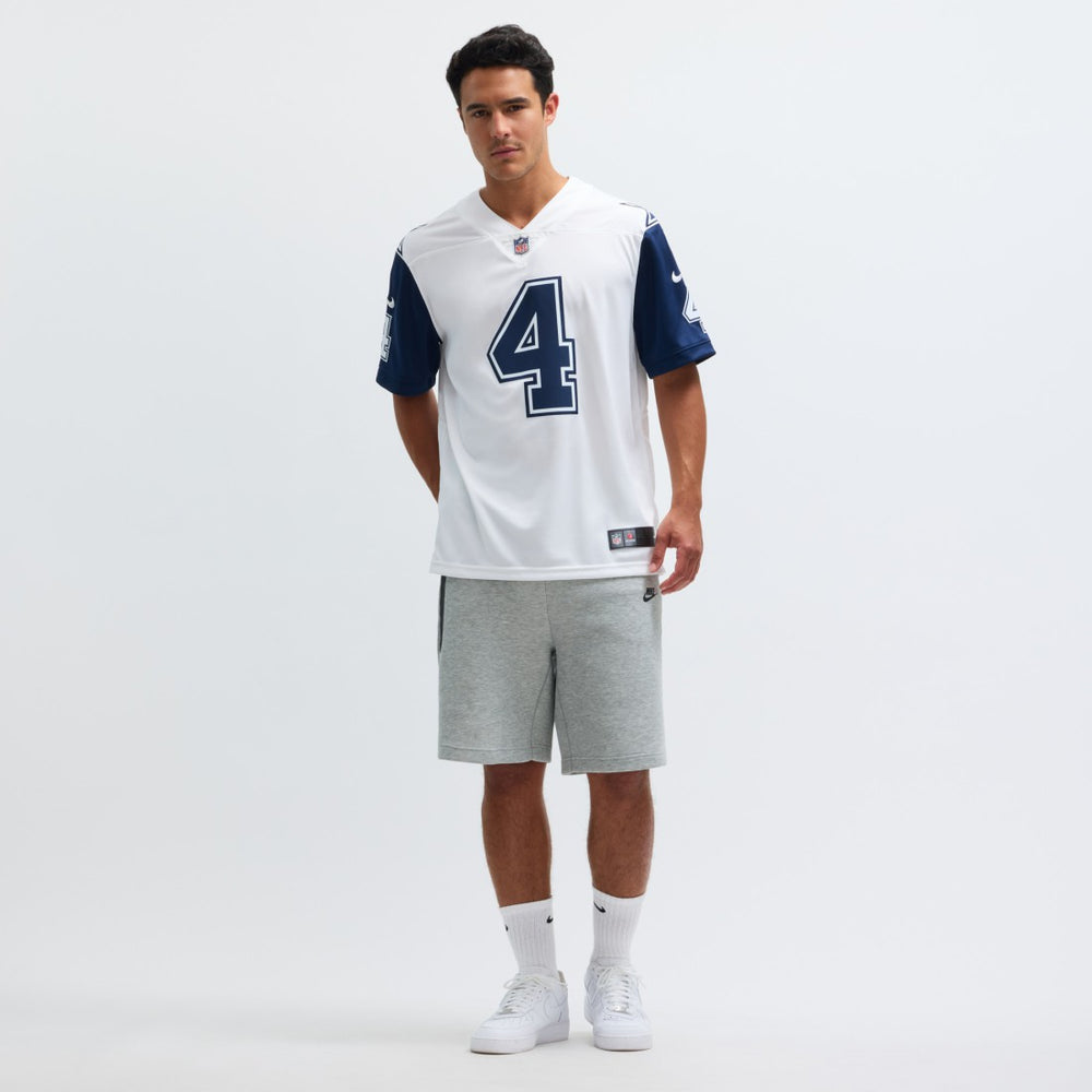 Nike Dak Prescott Dallas Cowboys Color Rush Vapor Limited Jersey White