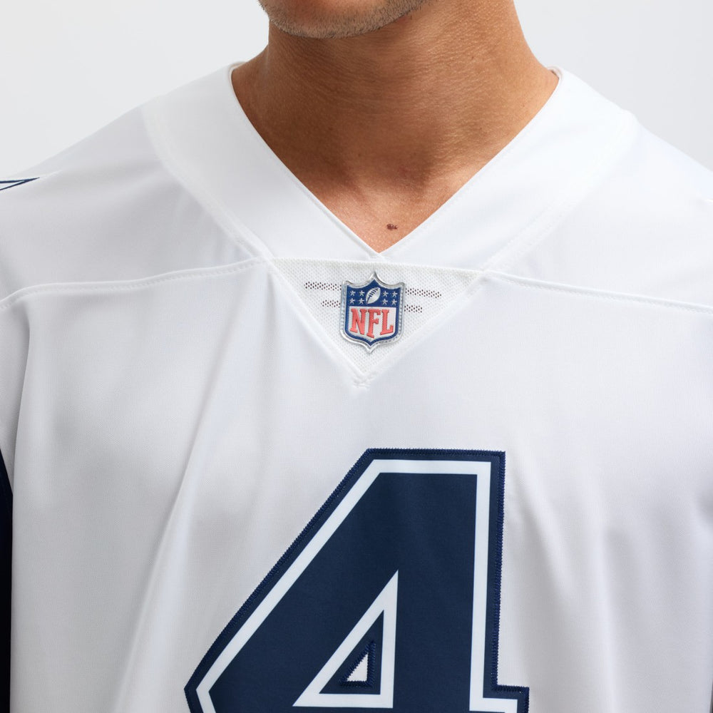 Nike Dak Prescott Dallas Cowboys Color Rush Vapor Limited Jersey White