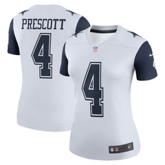 Nike Dak Prescott Dallas Cowboys Women's Legend Player Performance Top White