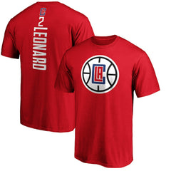 Kawhi Leonard LA Clippers Team Playmaker Name & Number T-Shirt Red | Fanatics discount