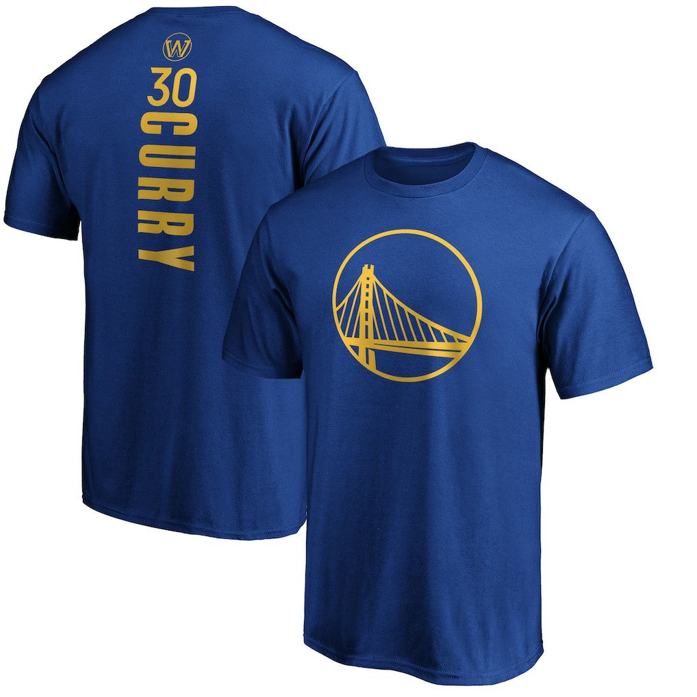 Stephen Curry Golden State Warriors Team Playmaker Name & Number T-Shirt for sale Royal | Fanatics