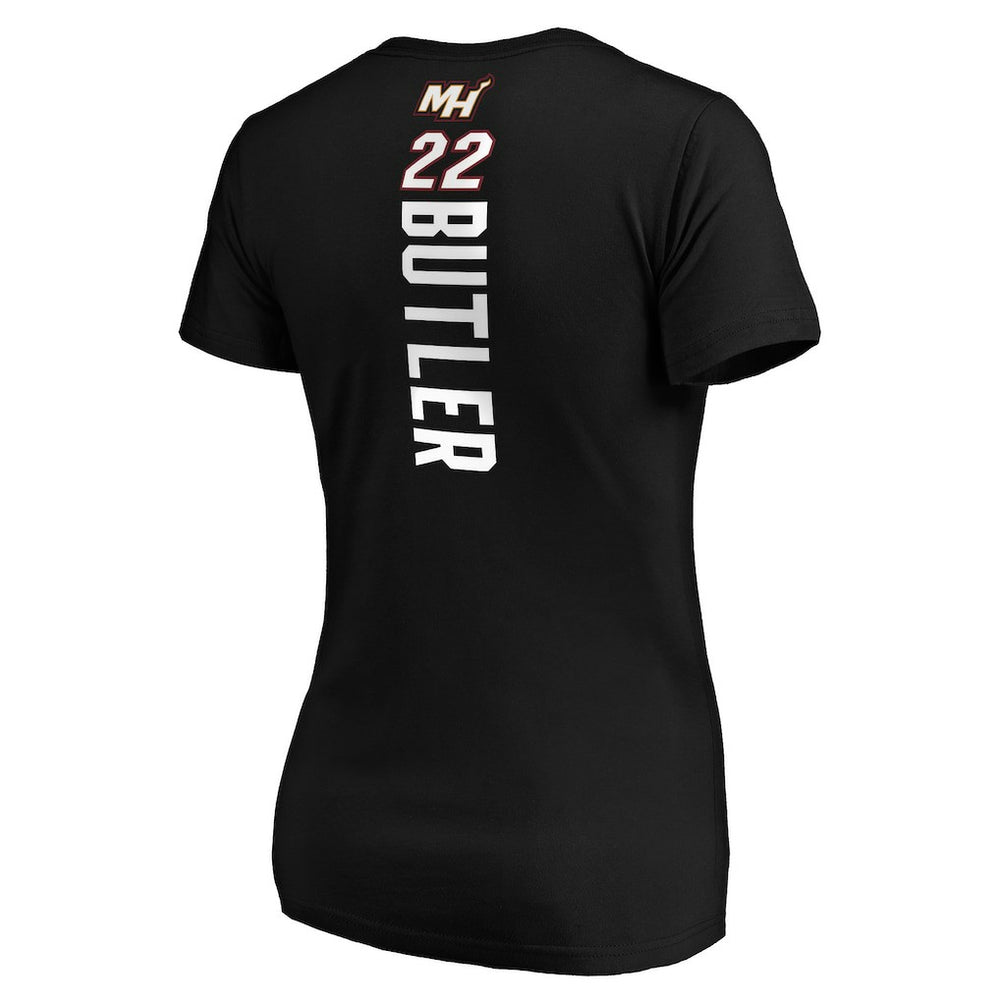Jimmy Butler Miami Heat Women's Playmaker Logo Name & Number V-Neck T-Shirt Black | Fanatics online