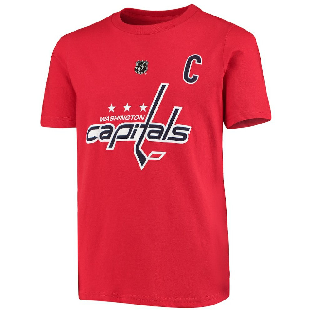 Alexander Ovechkin Washington Capitals Youth Player Name & Number T-Shirt - Red - NHL 3688862