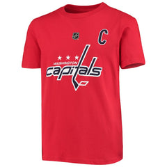 Alexander Ovechkin Washington Capitals Youth Player Name & Number T-Shirt - Red - NHL 3688862
