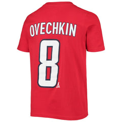 Alexander Ovechkin Washington Capitals Youth Player Name & Number T-Shirt - Red - NHL 3688862