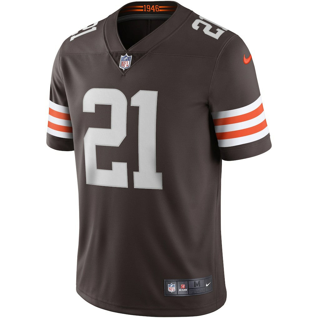 Nike Denzel Ward Cleveland Browns Vapor Limited Jersey Brown