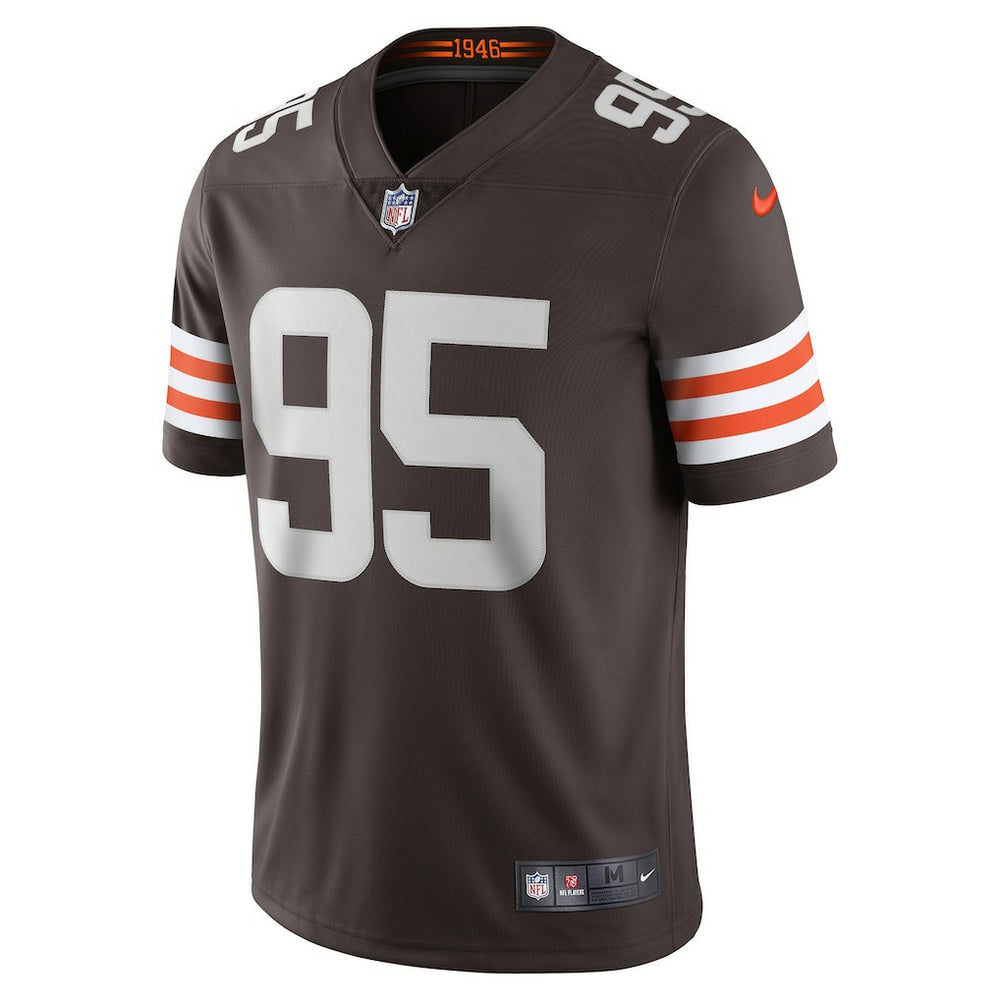 Nike Myles Garrett Cleveland Browns Vapor Limited Jersey Brown