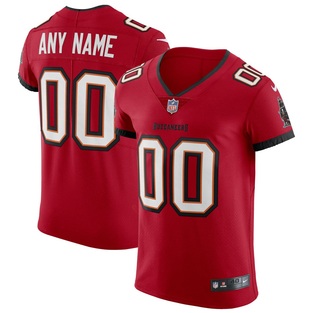 Nike Tampa Bay Buccaneers Vapor Elite Custom Jersey Red