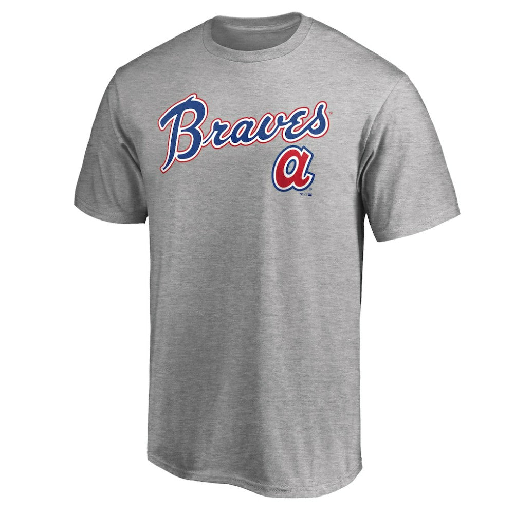 Atlanta Braves Cooperstown Wahconah T-Shirt - Heathered Gray - MLB on Sale