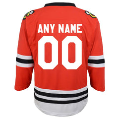 Chicago Blackhawks Youth Replica Custom Jersey - Red - NHL 3695819