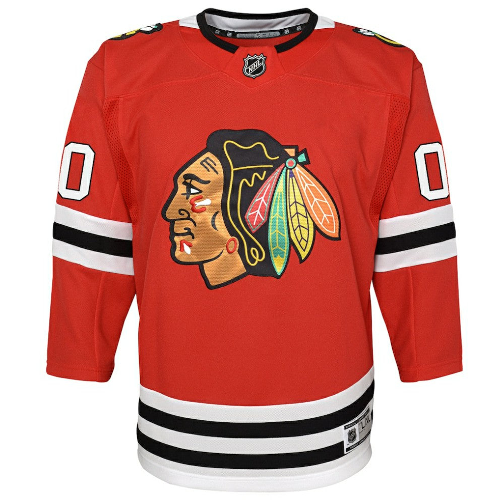 Chicago Blackhawks Youth Premier Custom Jersey - Red - NHL 3695821