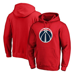 Washington Wizards Icon Primary Logo Fitted Pullover Hoodie Red | Fanatics Lifestyle