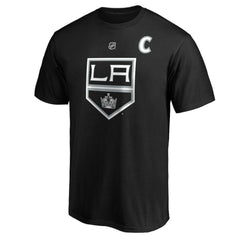 Anze Kopitar Los Angeles Kings Fanatics Authentic Stack Player Name & Number T-Shirt - Black - NHL 3706519