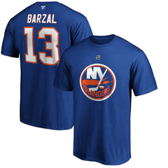 Mathew Barzal New York Islanders Fanatics Authentic Stack Player Name & Number T-Shirt - Royal - NHL 3706538
