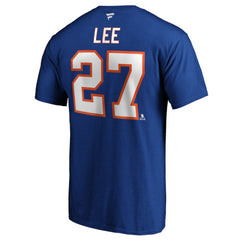 Anders Lee New York Islanders Fanatics Authentic Stack Player Name & Number T-Shirt - Royal - NHL 3706539