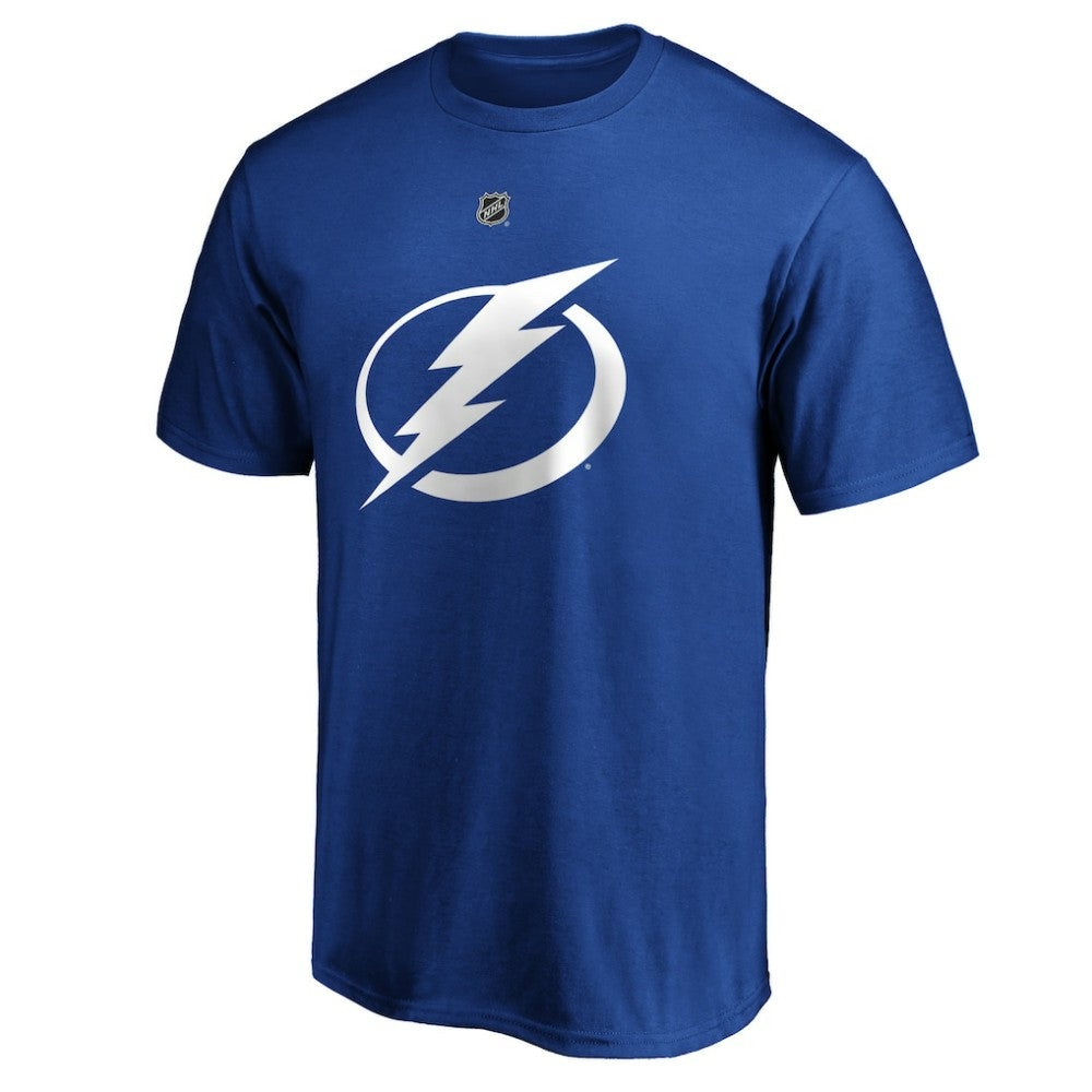 Nikita Kucherov Tampa Bay Lightning Fanatics Authentic Stack Player Name & Number T-Shirt - Blue - NHL 3706569