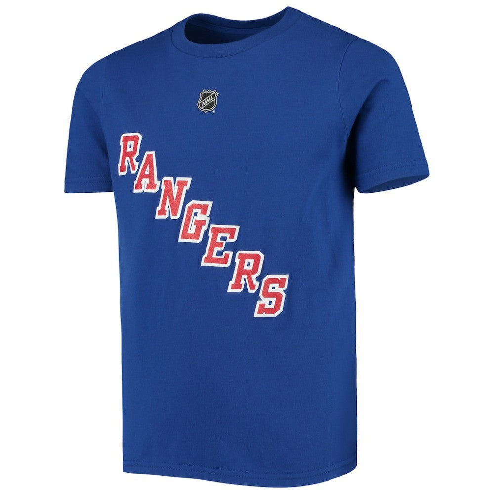 Artemi Panarin New York Rangers Youth Player Name & Number T-Shirt - Blue - NHL 3709463