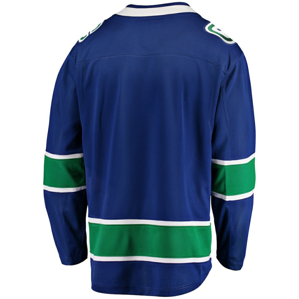 Vancouver Canucks Fanatics Home Team Breakaway Jersey - Blue - NHL 3710400