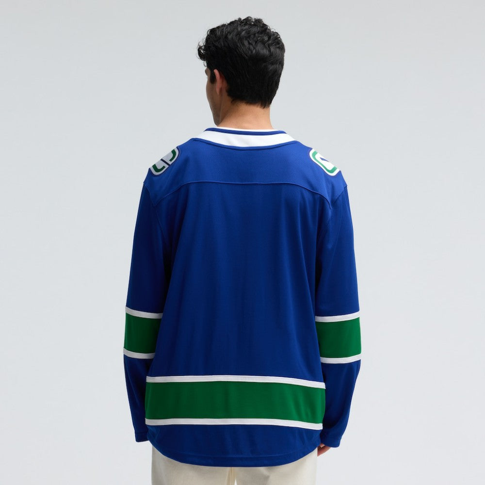 Vancouver Canucks Fanatics Home Team Breakaway Jersey - Blue - NHL 3710400