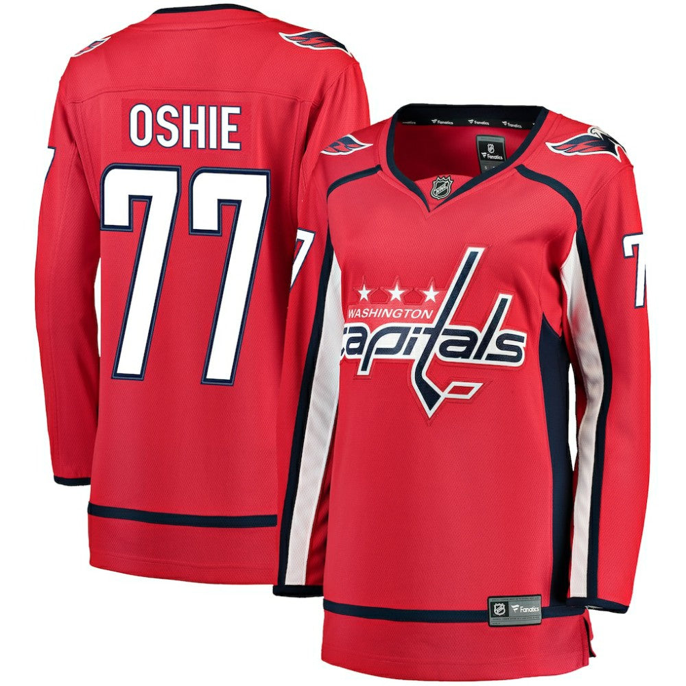 TJ Oshie Washington Capitals Fanatics Women's Breakaway Player Jersey - Red - NHL 3713339