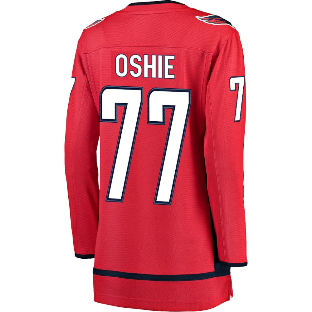 TJ Oshie Washington Capitals Fanatics Women's Breakaway Player Jersey - Red - NHL 3713339