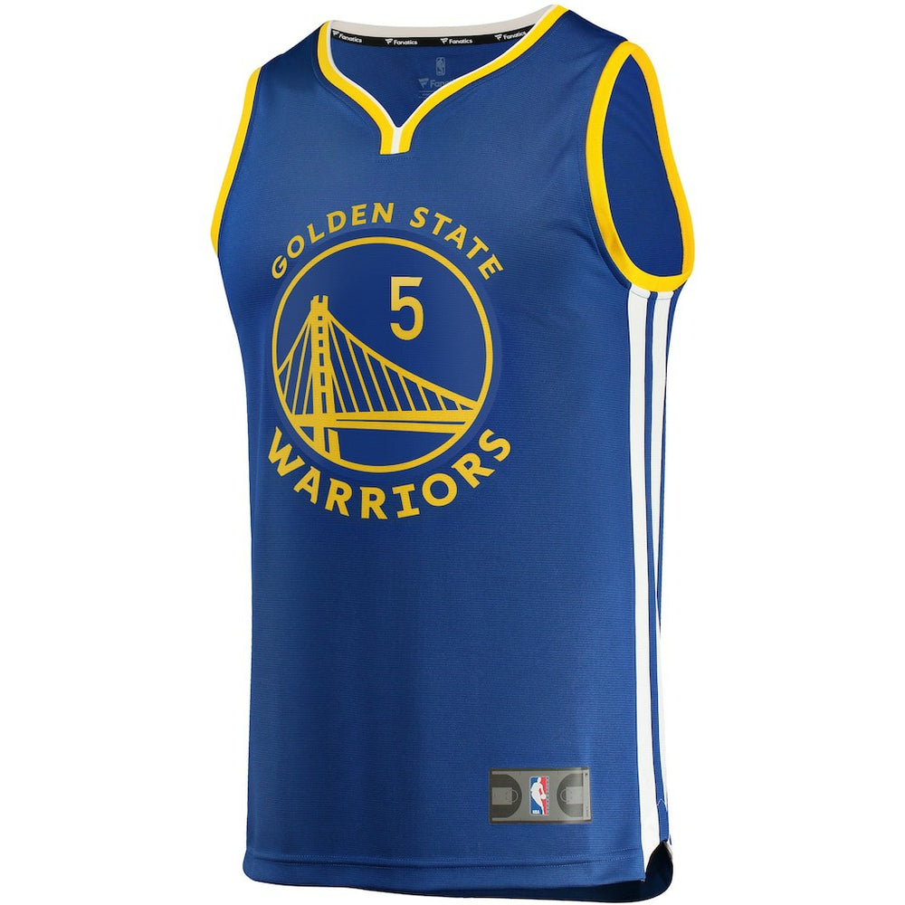 Kevon Looney Golden State Warriors Fast Break Replica Player Team Jersey for sale Icon Editi- Royal | Fanatics for sale