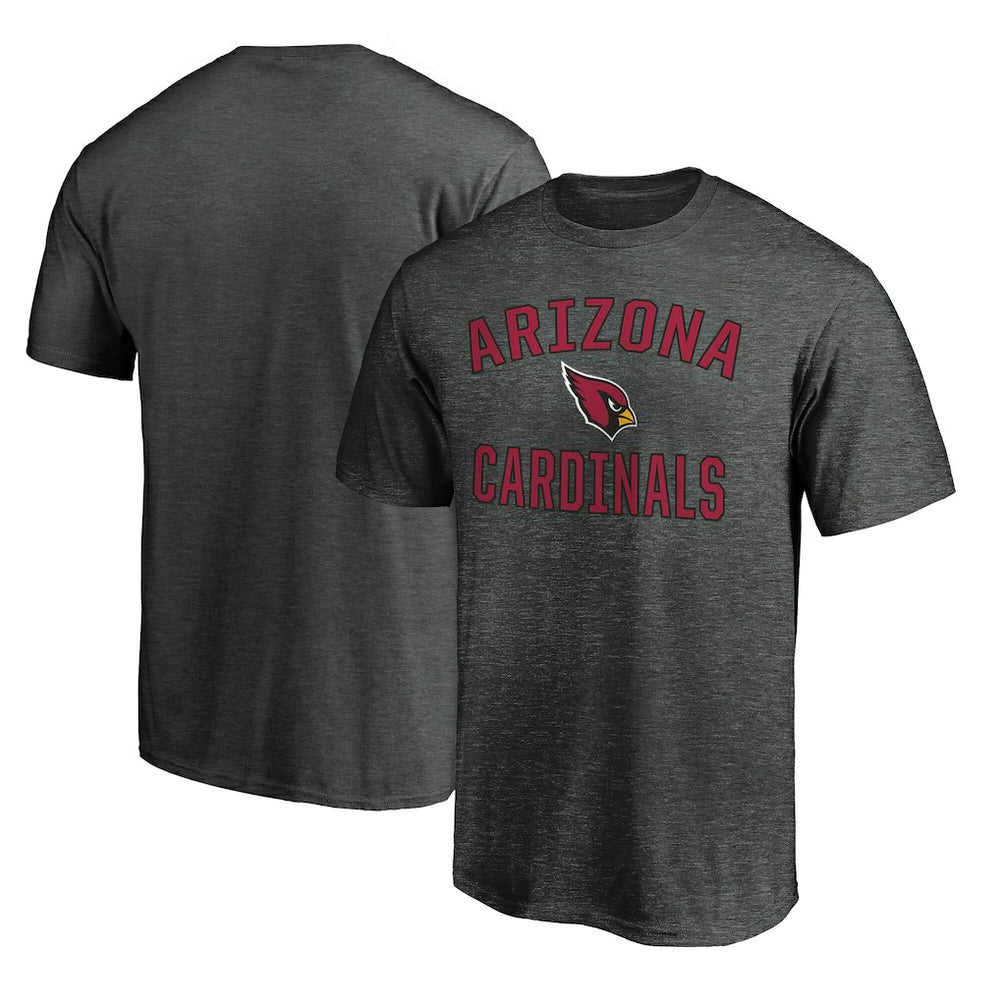 Fanatics Arizona Cardinals Victory Arch T-Shirt Heather Charcoal