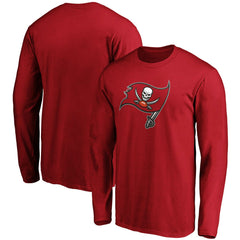 Fanatics Tampa Bay Buccaneers Primary Logo Long Sleeve T-Shirt Red