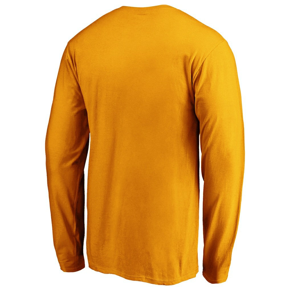 Fanatics Pittsburgh Steelers Primary Logo Long Sleeve T-Shirt Gold