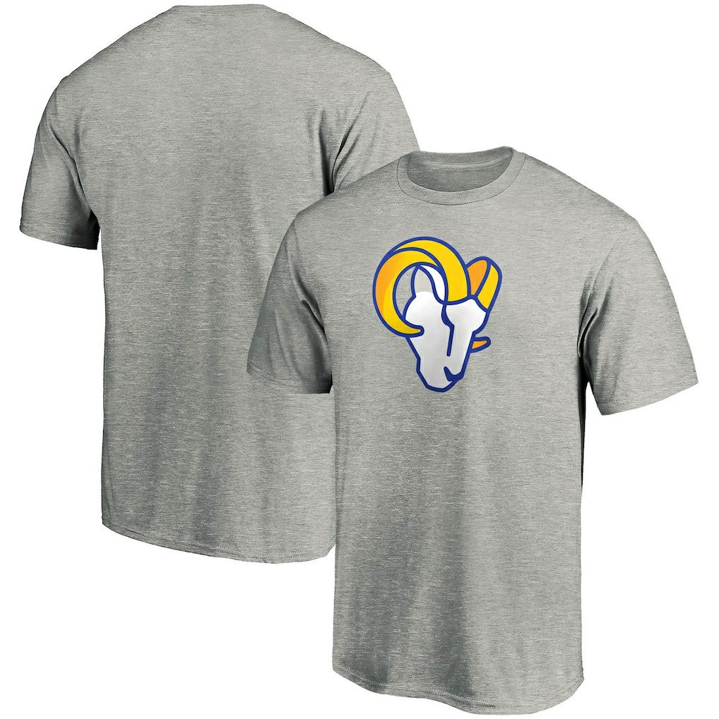 Fanatics Los Angeles Rams Primary Logo T-Shirt Heather Gray