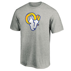 Fanatics Los Angeles Rams Primary Logo T-Shirt Heather Gray