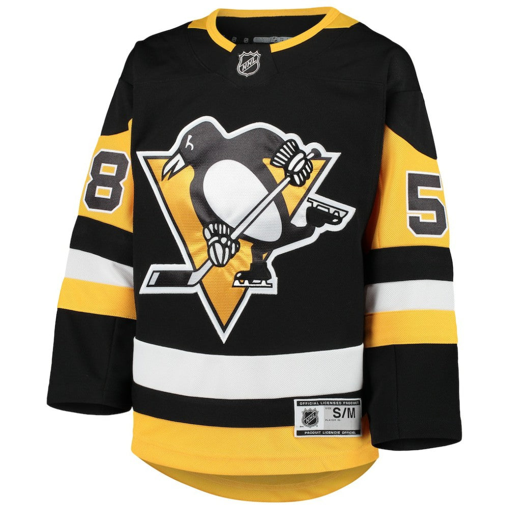 Kris Letang Pittsburgh Penguins Youth Premier Player Jersey - Black - NHL 3727390