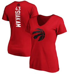 Pascal Siakam Toronto Raptors Women's Playmaker Name & Number T-Shirt Red | Fanatics online