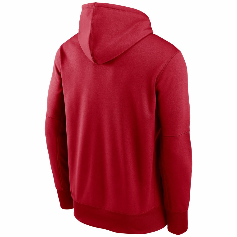 Nike Tampa Bay Buccaneers Fan Gear Wordmark Performance Pullover Hoodie Red