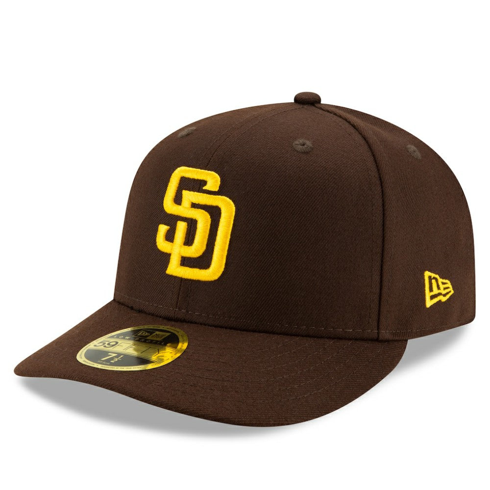 San Diego Padres New Era Authentic Collection On-Field Low Profile 59FIFTY Fitted Hat - Brown - New Era on Sale