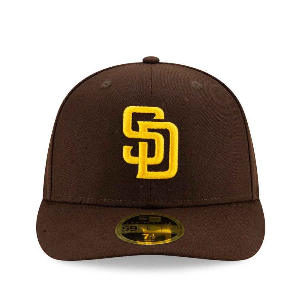 San Diego Padres New Era Authentic Collection On-Field Low Profile 59FIFTY Fitted Hat - Brown - New Era on Sale