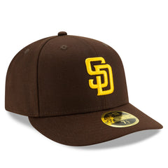 San Diego Padres New Era Authentic Collection On-Field Low Profile 59FIFTY Fitted Hat - Brown - New Era on Sale