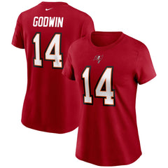Nike Chris Godwin Tampa Bay Buccaneers Women's Name & Number T-Shirt Red
