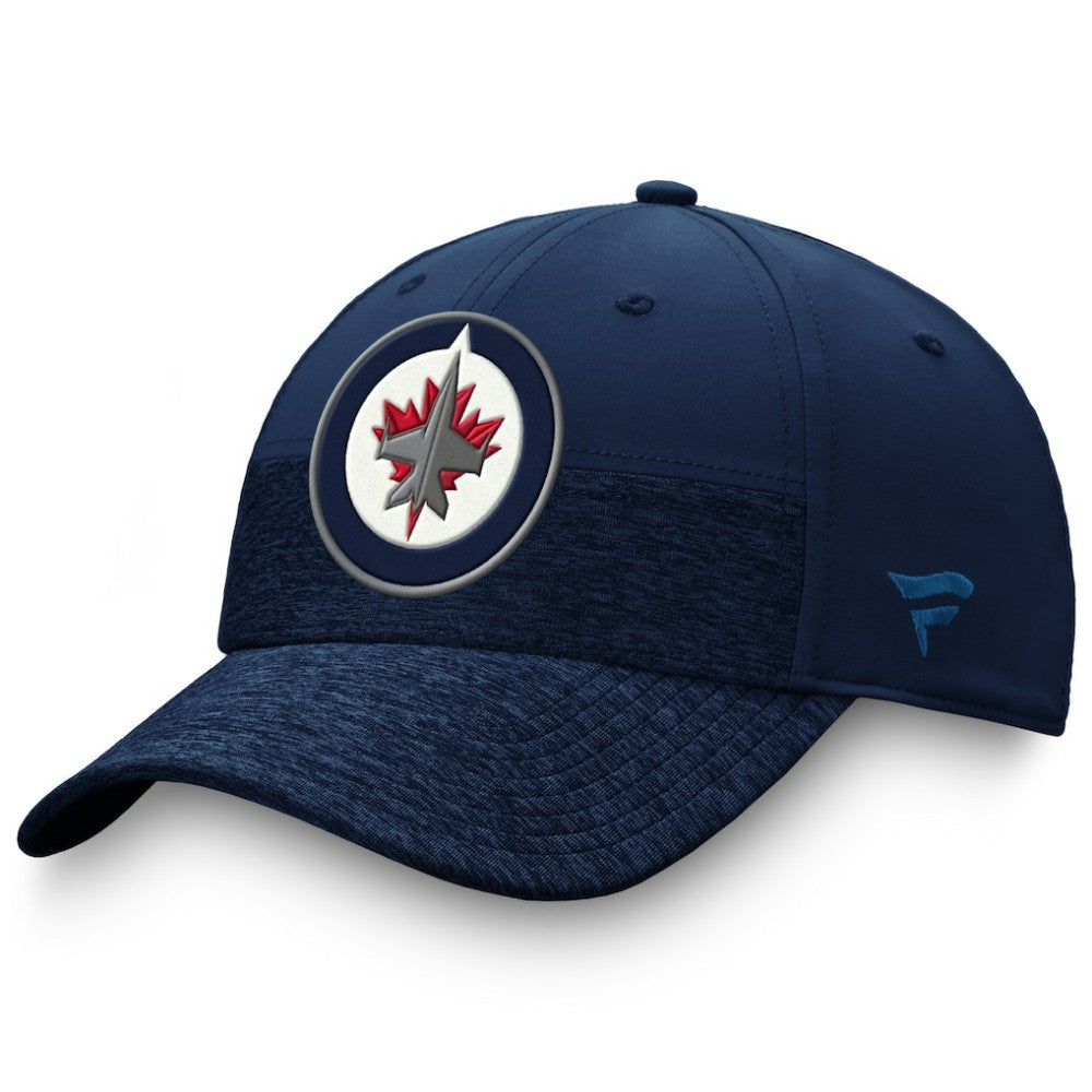 Winnipeg Jets Fanatics Authentic Pro Locker Room 2-Tone Flex Hat - Navy - NHL 3737251