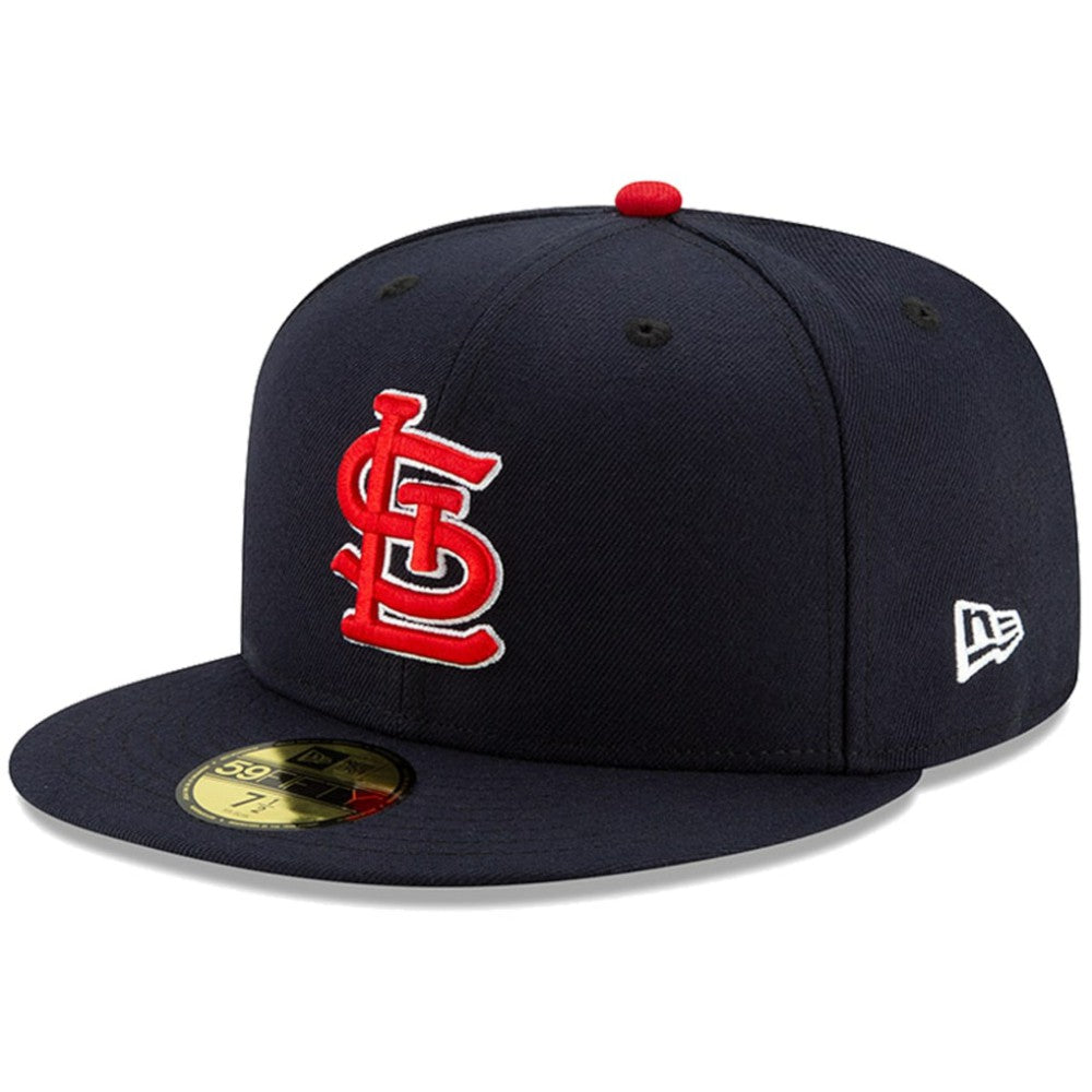 St. Louis Cardinals New Era Alternate Authentic Collection On-Field 59FIFTY Fitted Hat - Navy - New Era Lifestyle