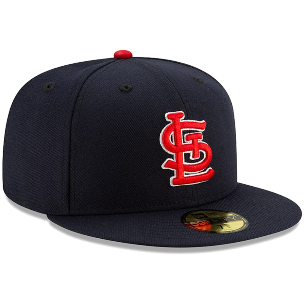 St. Louis Cardinals New Era Alternate Authentic Collection On-Field 59FIFTY Fitted Hat - Navy - New Era Lifestyle