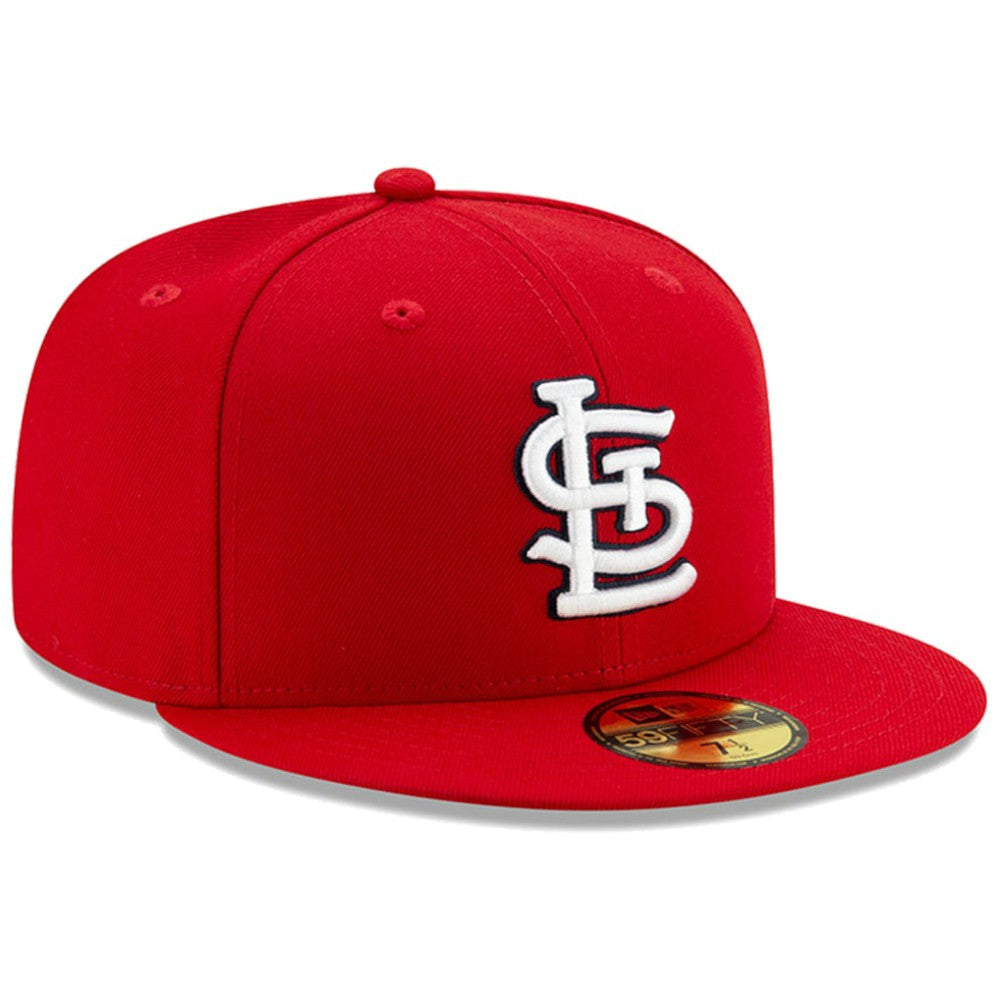 St. Louis Cardinals New Era On-Field Authentic Collection 59FIFTY Fitted Hat - Red - New Era Sale
